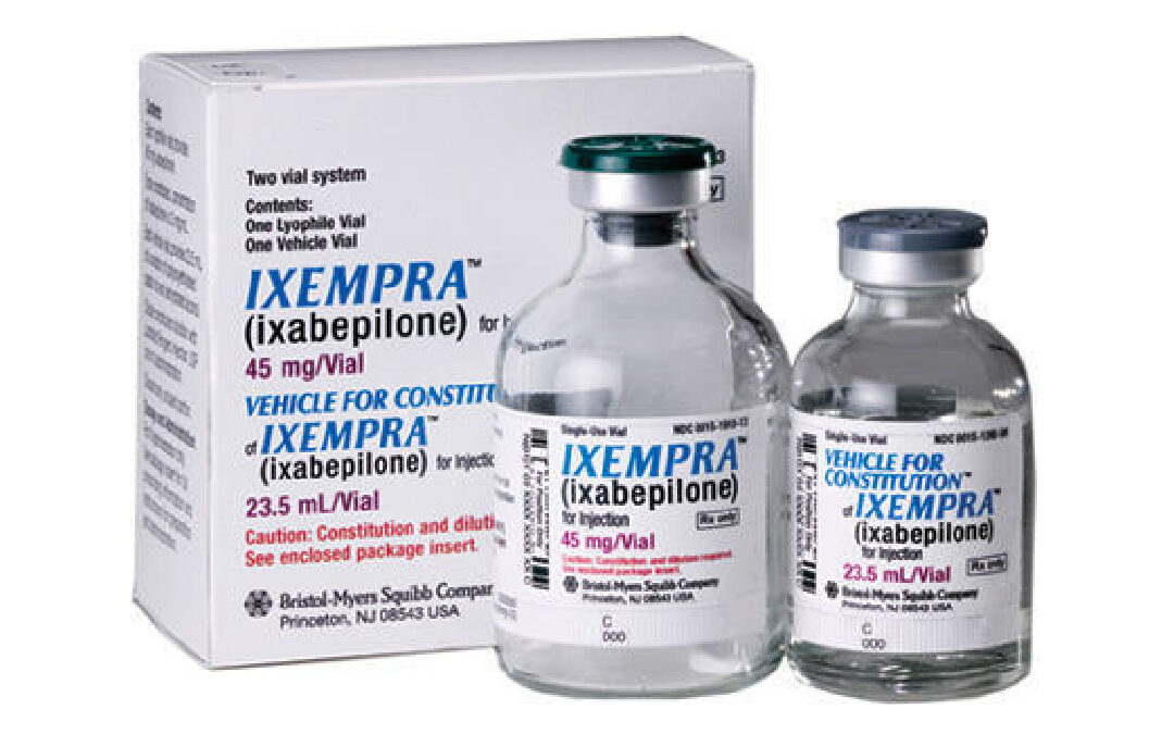 【藥物資料】伊沙匹隆( Ixabepilone ) – Ixempra