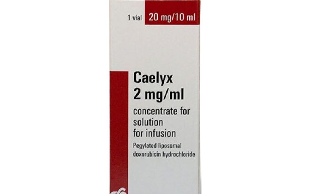 【藥物資料】鹽酸多柔比星脂質體注射液 – Caelyx