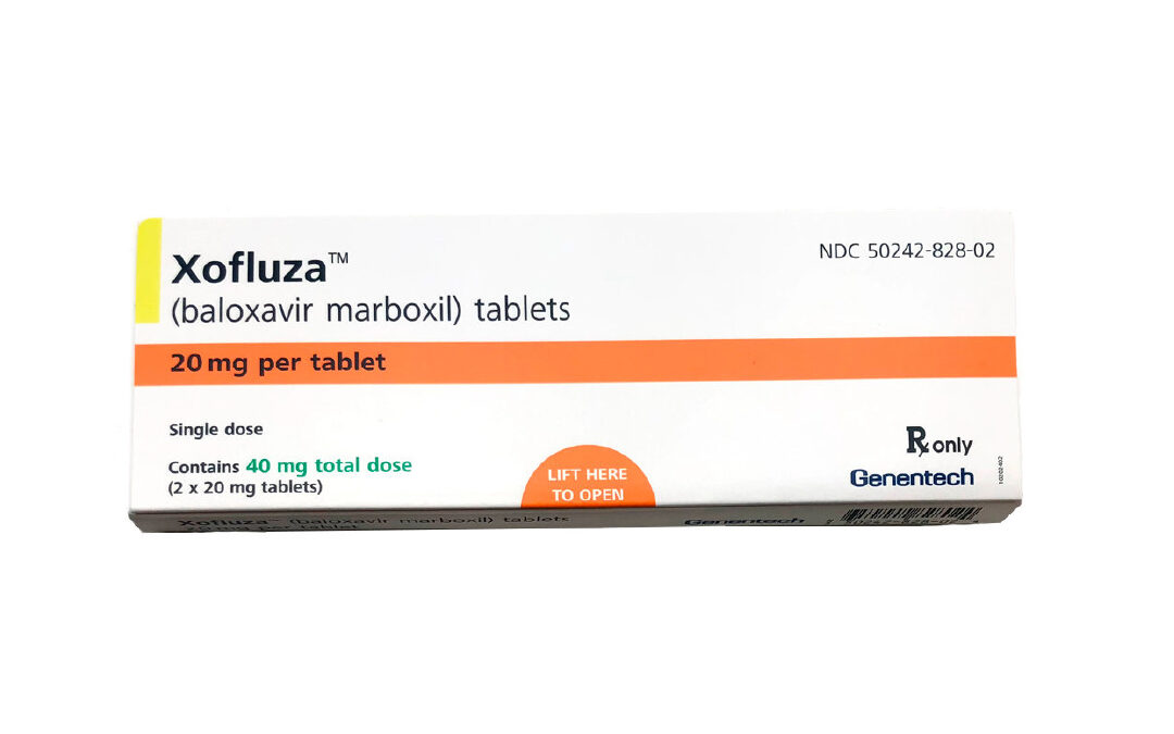 【藥物資料】治療流感的單劑量口服藥物 – Baloxavir Marboxil