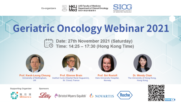 Webinar Geriatric Oncology Webinar 2021 cover
